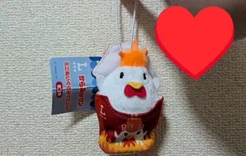 카라아게쿤 미니 봉제 인형 마스코트 레드 로손