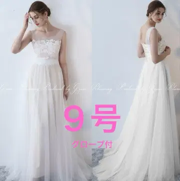 그레이스 시트러스 웨딩 드레스 (그로브 포함) 9호