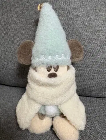 택 포함 새상품 스카이블루 릴린린 인형 배지 디즈니 크리스마스 2025