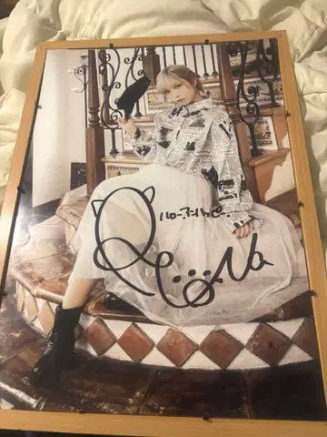 ReoNa 친필 사인 포스터