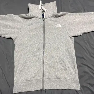 THE NORTH FACE 풀 집업 후드티 여성용 XL 그레이