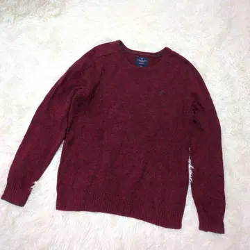 아메리칸 이글 아웃피터스 스웨터(S) 클래식 핏 레드