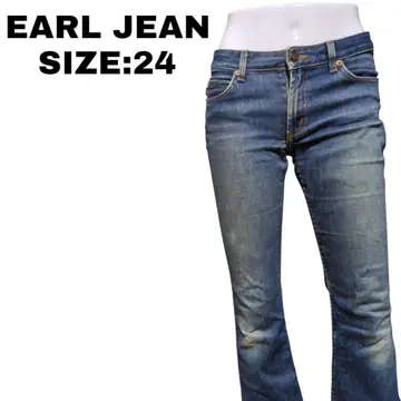알지인 플레어 데님 팬츠 사이즈 24 USA제 구제 의류