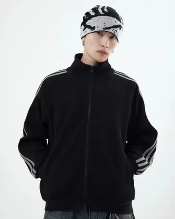 L 2161 (black) M 와플 트랙 자켓 ONLINE