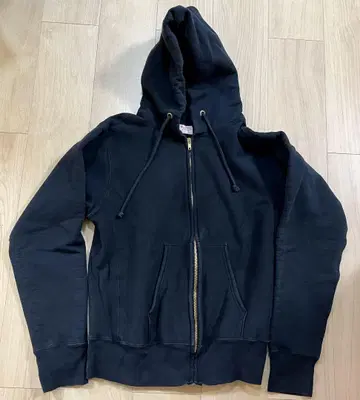 챔피온 리버스 위브 지퍼 후드티 네이비 XL 사이즈