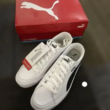 PUMA SOFTFOAM+ 화이트/블랙 스니커즈