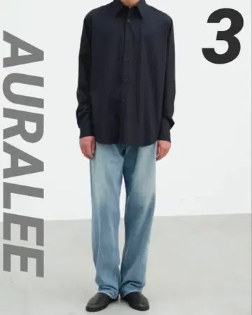 AURALEE 25SS Selvedge Faded Light Denim