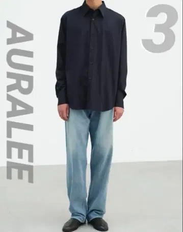 AURALEE 25SS Selvedge Faded Light Denim3