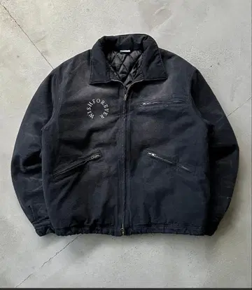 WISH FOREVER 드로우코드 빈티지 라이크 숏 덕 자켓 M