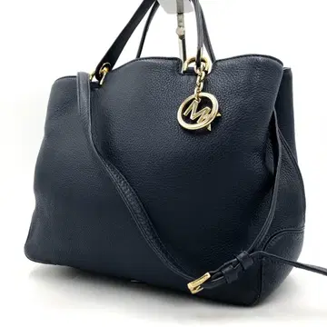 [ 새상품급 ] 마이클코어스 2way 토트백 숄더 주름 가죽