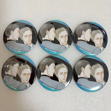 요네다 코우 '지저귀는 새는 날지 않는다' 야시로 메구메 캔뱃지 E