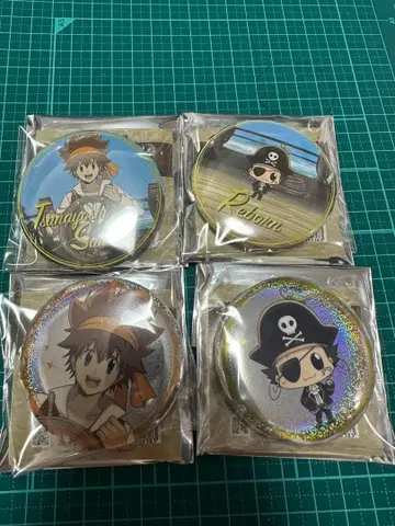 가정교사 히트맨 REBORN! 캔뱃지 파이리츠 사와다 츠나요시 리본