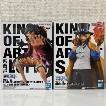 원피스 피규어 KING OF ARTIST 루피 & 사보