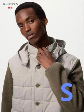 UNIQLO JW ANDERSON 콤비네이션 퀼팅 자켓 S