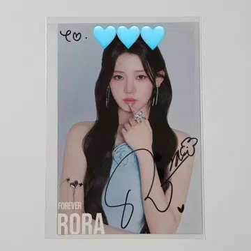 BABYMONSTER RORA 친필 사인