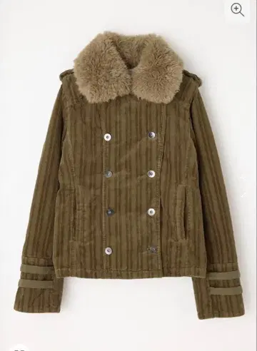 LAGUA GEM 코듀로이 보아 자켓 카키 새상품 러그아젬