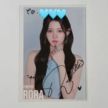 BABYMONSTER RORA 친필 사인
