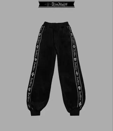 DimMoire 벨로아 저리 팬츠 M 블랙