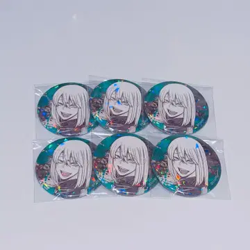 토겐안키 마즐 로프트 홀로그램 캔뱃지 토지 신몬 6점