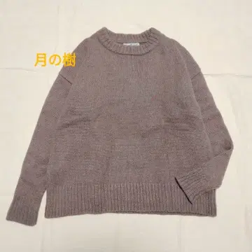 로렌스 제이 스미스 울 캐시미어 크루넥 니트 브라운