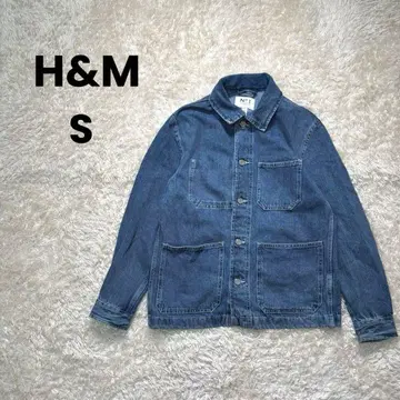 [ H&M ] 블루 데님 자켓 ( S ) 지쟌 오 멋진