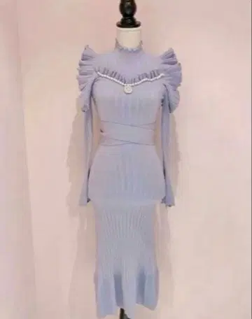 ManonMimie 머메이드 니트 원피스