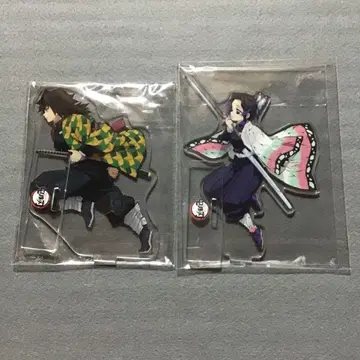 귀멸의 칼날 토미오카 기유 코쵸우 시노부 원반 특전 아크릴 스탠드