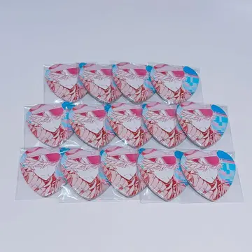 도원암귀 하트 캔뱃지 토도로키 하야테 14점