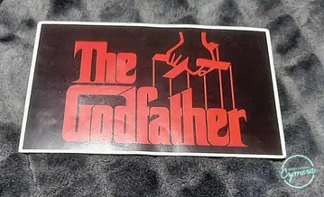 The Godfather 레트로 디자인 스티커