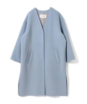 Ray BEAMS 리버 노카라 V넥 코트