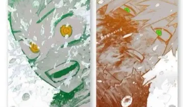 히로아카 원화전 A2 아트 포스터 2장 세트 The Beginning