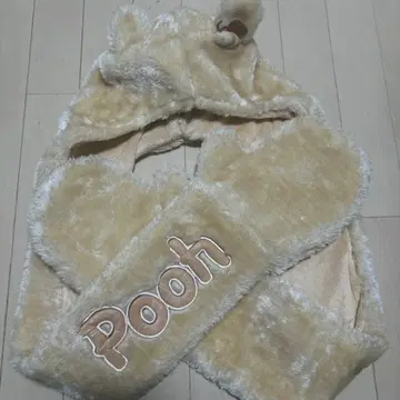 디즈니 푸우 팬 캡 머플러