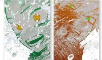 히로아카 원화전 A2 아트 포스터 2장 세트 The Beginning