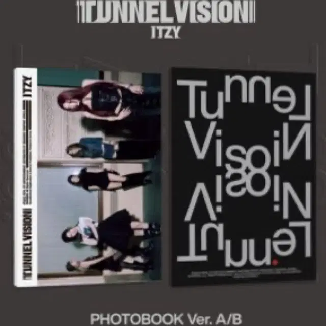 itzy 있지 터널비전 Tunnel Vision 포토북버전 미개봉 앨범