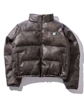 후즈 후 갤러리 다운 코트 다운 자켓 브라운