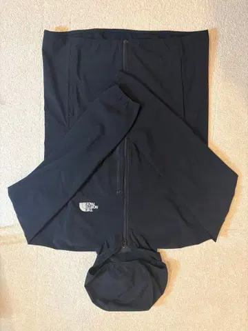 THE NORTH FACE 후드 부착 나일론 자켓 M 블랙