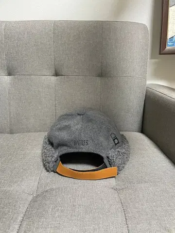 피셔맨 캡 롤 캡 자수 DVIUS 그레이 스트릿