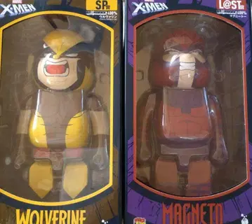 베어브릭 해피 복권 2체 세트