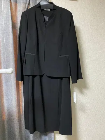 원피스 수트 블랙 3~4L 사이즈