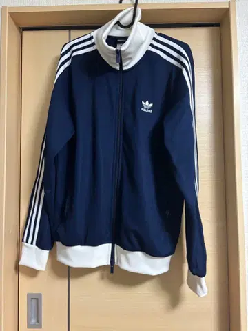 adidas 클래식 트랙 자켓 네이비 L