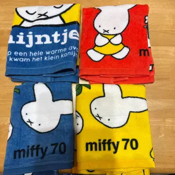 미피 70주년 시마무라 핸드 타월 4개