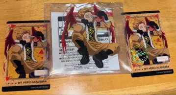 나의 히어로 아카데미아 namco 한정판 호크스 아크릴 스탠드 카드 세트