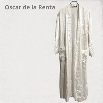 Oscar de la Renta 화이트 롱 가운