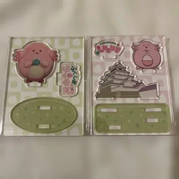 포켓몬 아크릴 스탠드 컴플리트 2세트 후쿠시마현 럭키