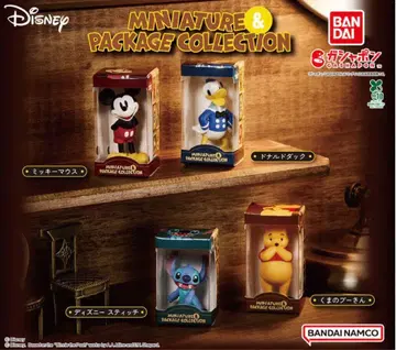 디즈니 캐릭터 미니어처 & 패키지 컬렉션 전 4종