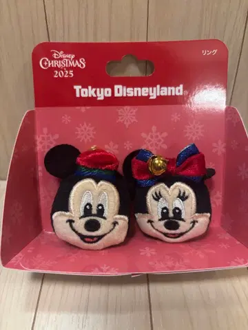 디즈니 리조트 크리스마스 미키 미니 반지