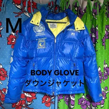 BODY GLOVE 다운 자켓 후드 부착 사이즈 M 블루