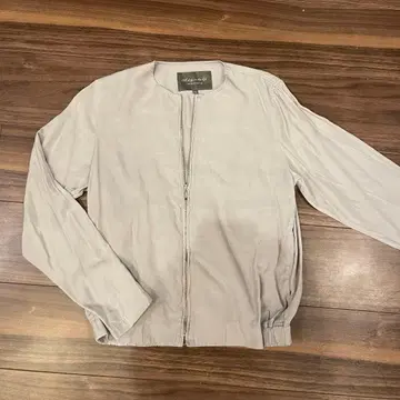 유나이티드 애로우즈 나일론 지퍼 블루종 그레이지