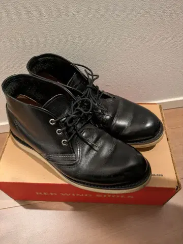 RED WING 레드윙 처카 부츠 블랙 27cm