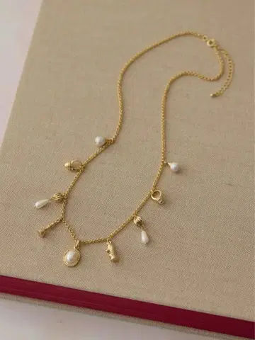 새상품 [ ear PAPILLONNER ] 체스 피스 목걸이